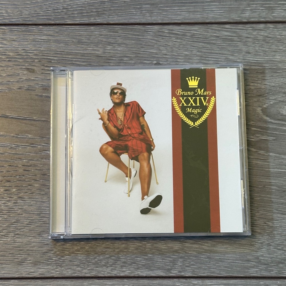 Bruno Mars 24k Magic Album CD